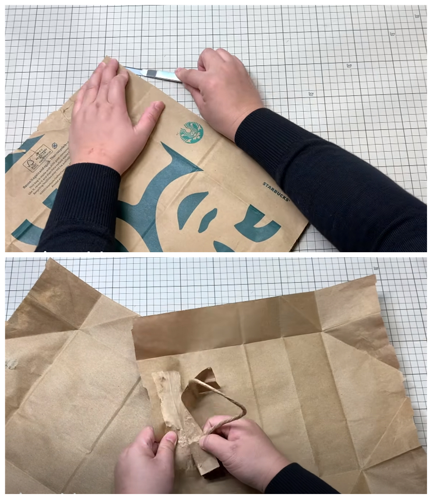 日本手工牛人，把一次性纸袋做成手提包，看完想学缝纫了